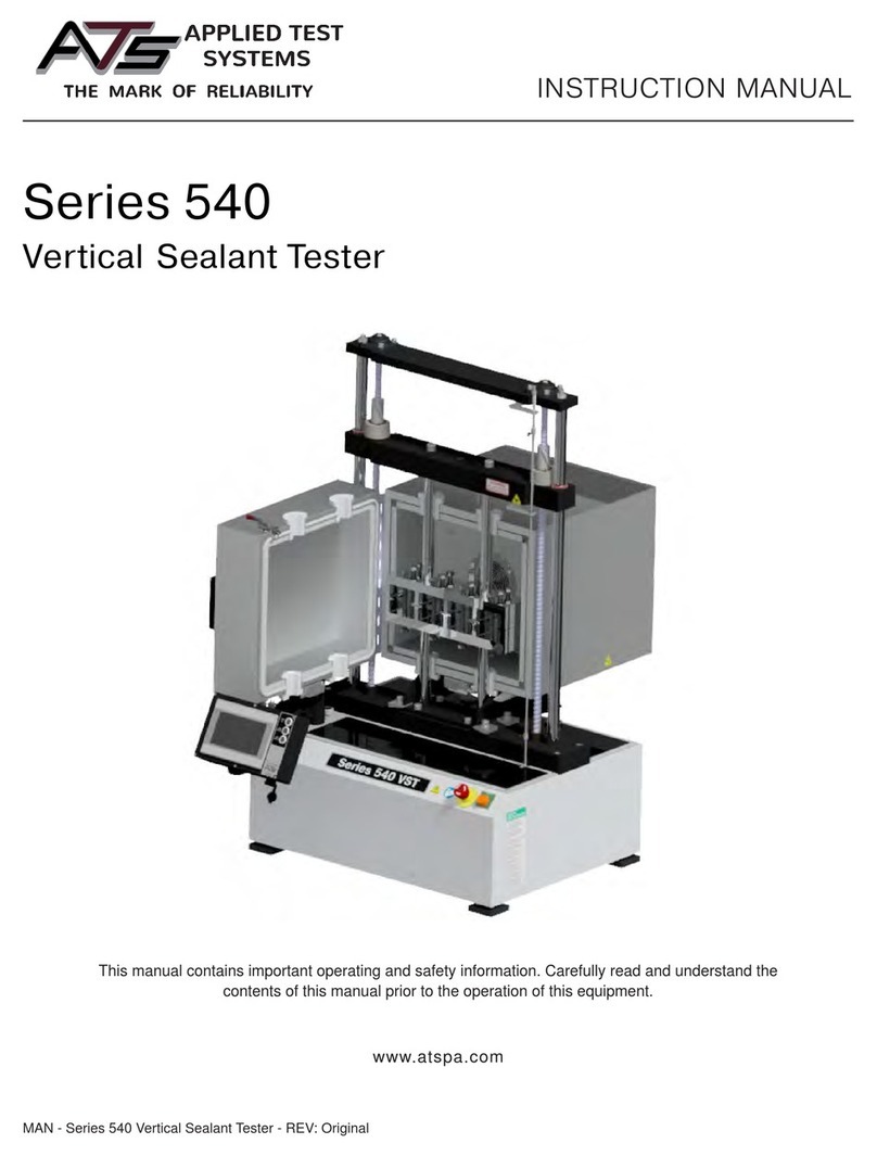 ATS 540 Series instruction manual