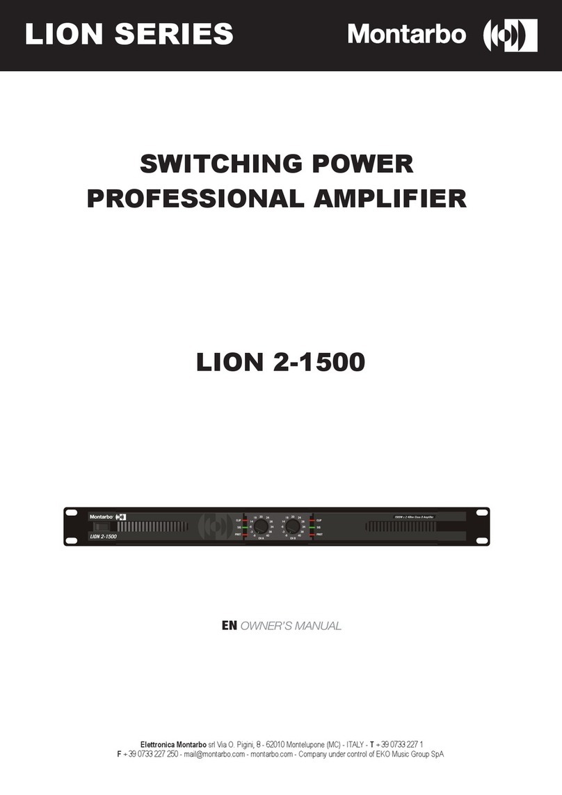 Montarbo LION Series User manual