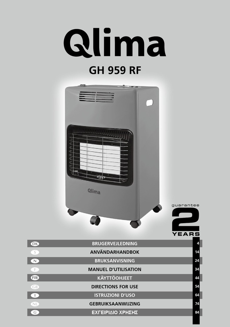 Qlima GH 959 RF Manual