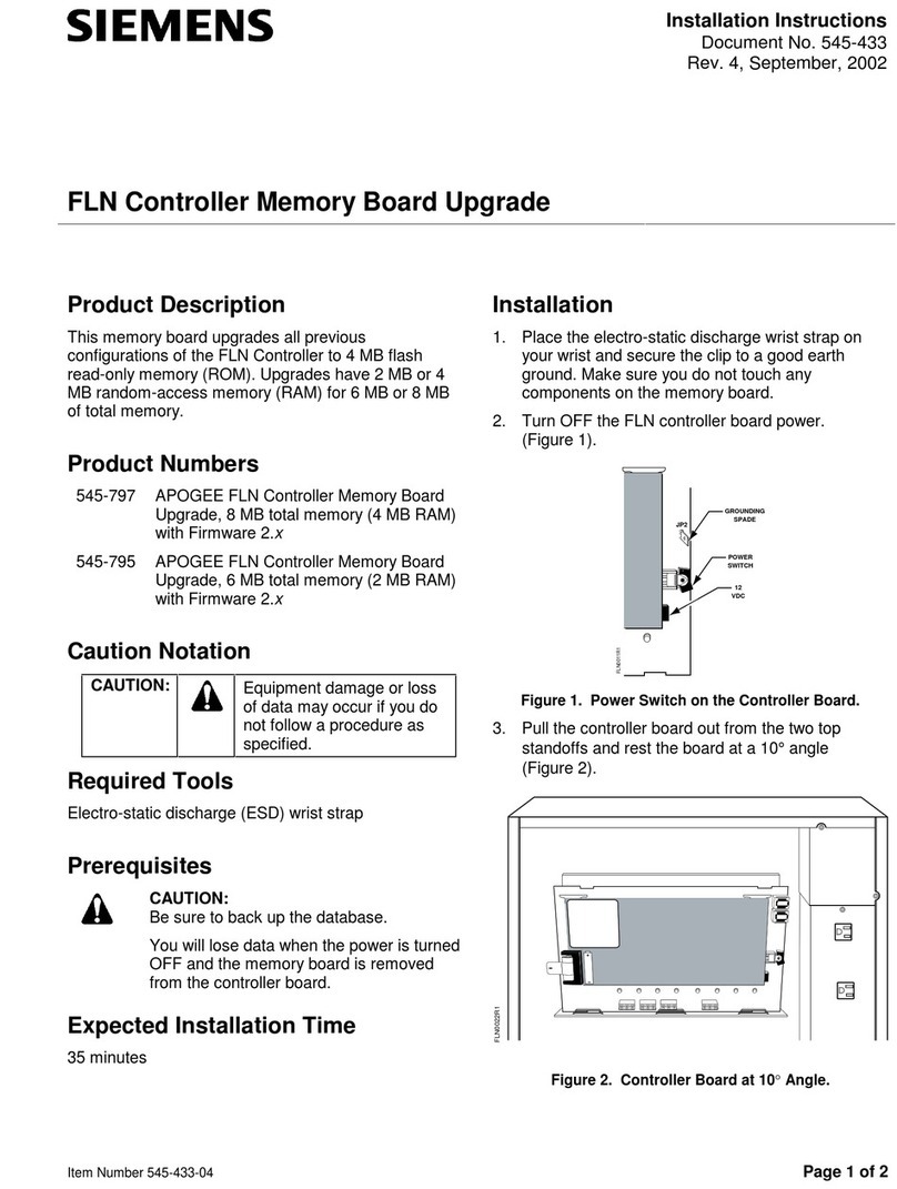 Siemens FLN User manual