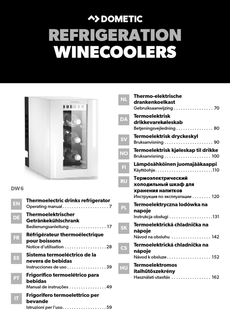 Dometic DW6 User manual