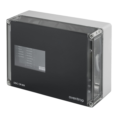 oventrop DynaTemp DDC CR-BX User manual
