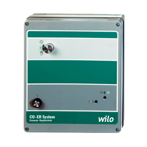 Wilo ER 1 Installation and operating instructions Wilo ER 1 Installation and operating instructions