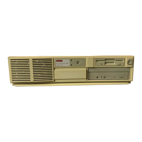 Digital Equipment Digital AlphaStation 200 Series Manual