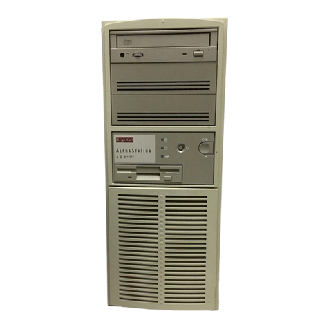 Digital Equipment Digital AlphaStation 400 Series Operation manual