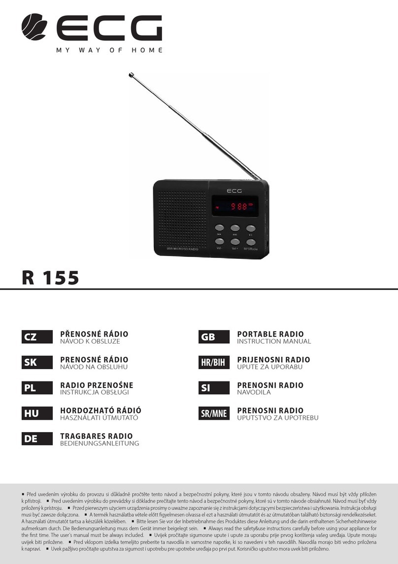 ECG R 155 instruction manual
