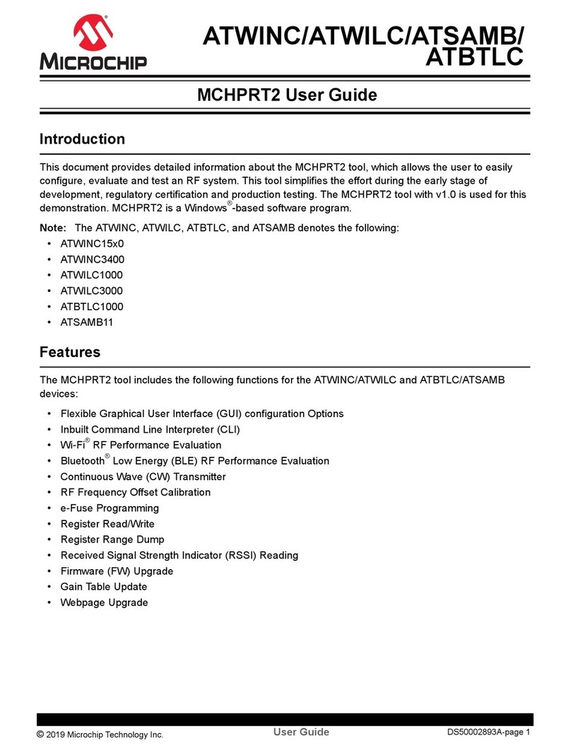 Microchip Technology MCHPRT2 user guide