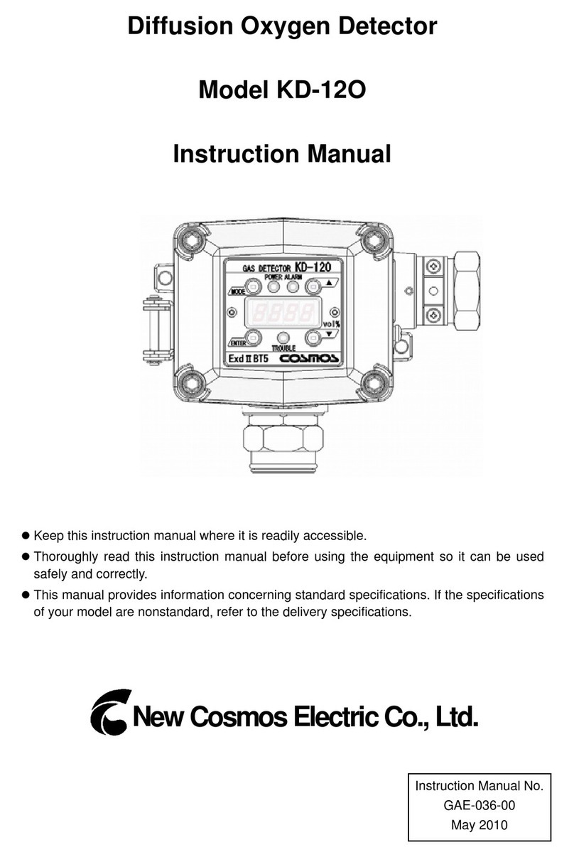 New Cosmos Electric KD-12O instruction manual