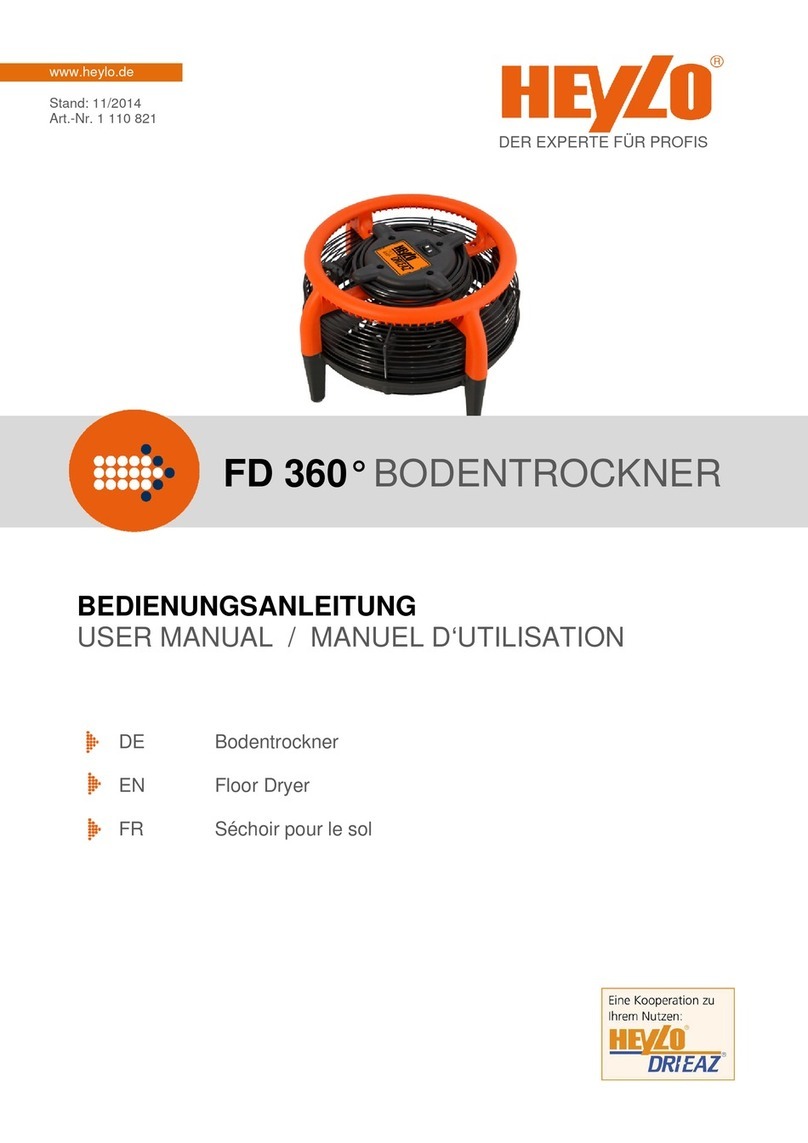 Heylo FD 360 User manual