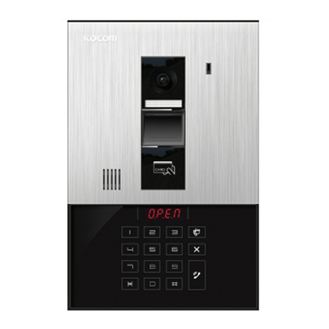 KOCOM KLP-410 Series User manual