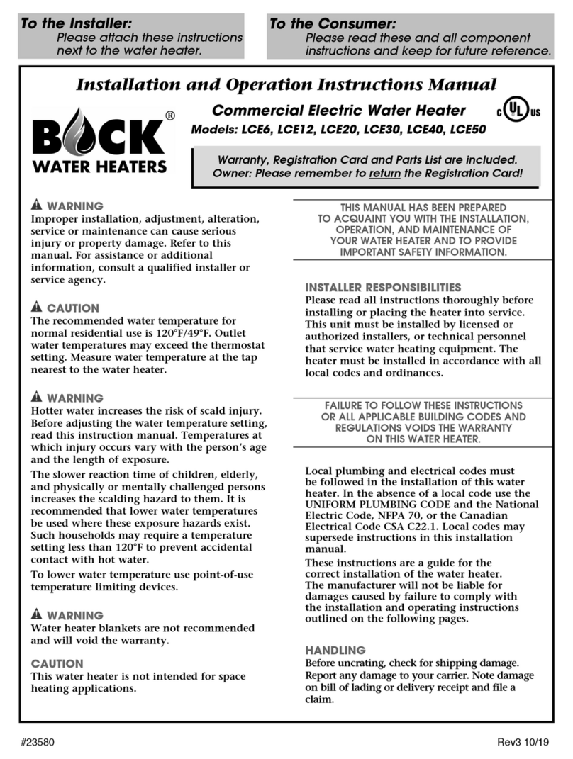 BOCK LCE6 Installation and operation instruction manual BOCK LCE6 Installation and operation instruction manual