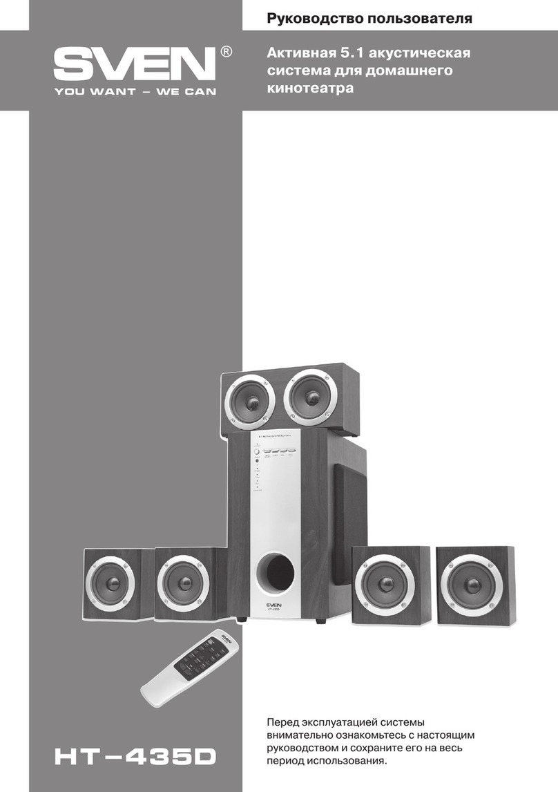 Sven HT-435D manual