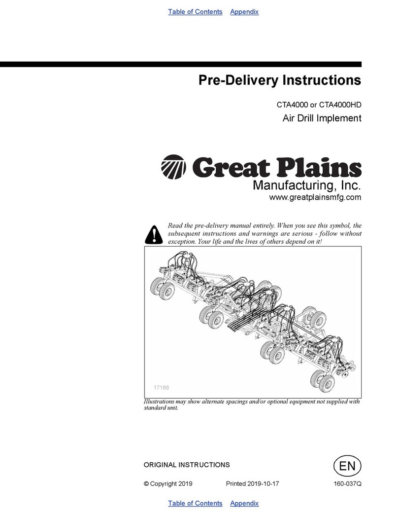 GREAT PLAINS CTA4000 User manual