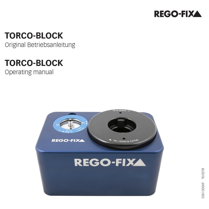 Rego-fix TORCO-BLOCK User manual