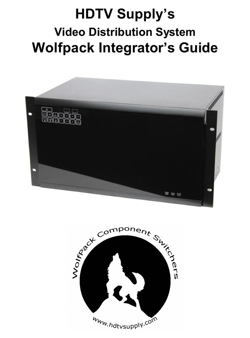 HDTV Supply WolfPack Series Assembly Instructions