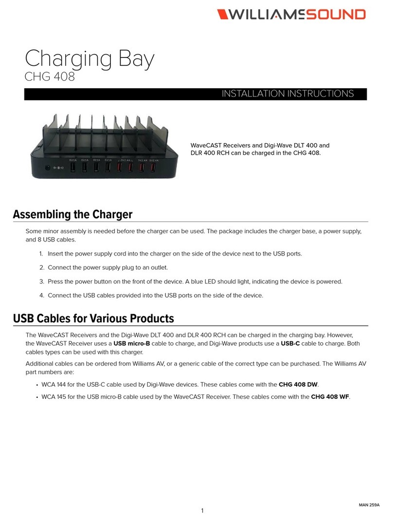 William Sound CHG 408 installation instructions
