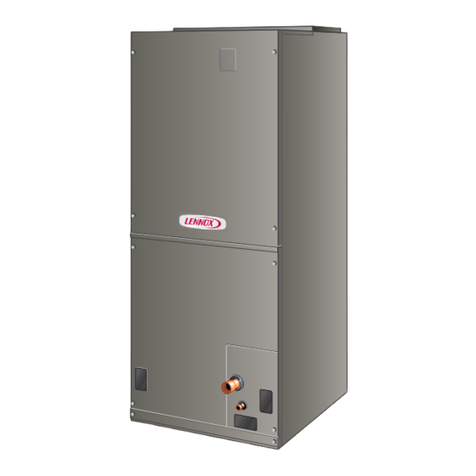 Lennox CBA25UHV-018 Installation and operation manual