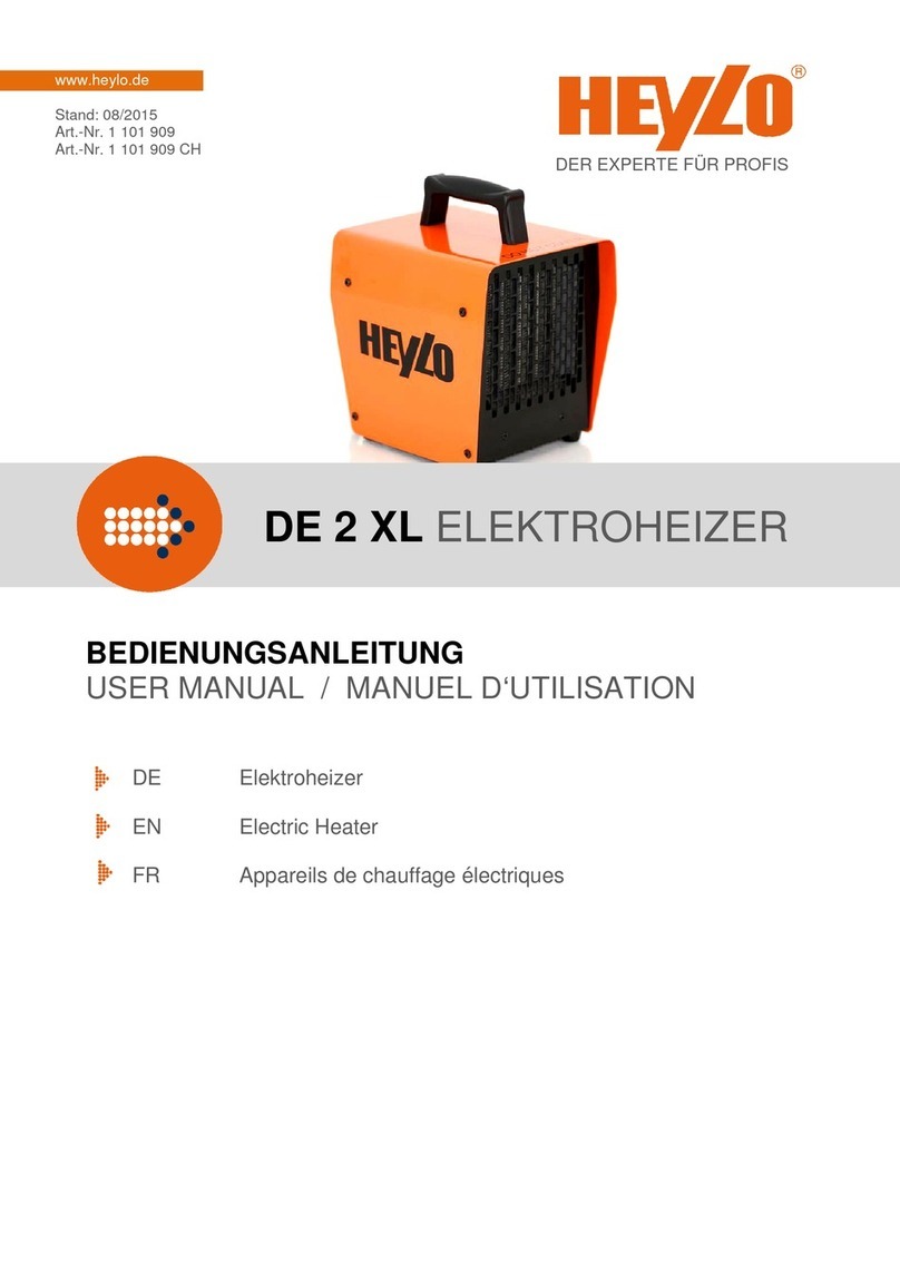 Heylo DE 2 XL user manual