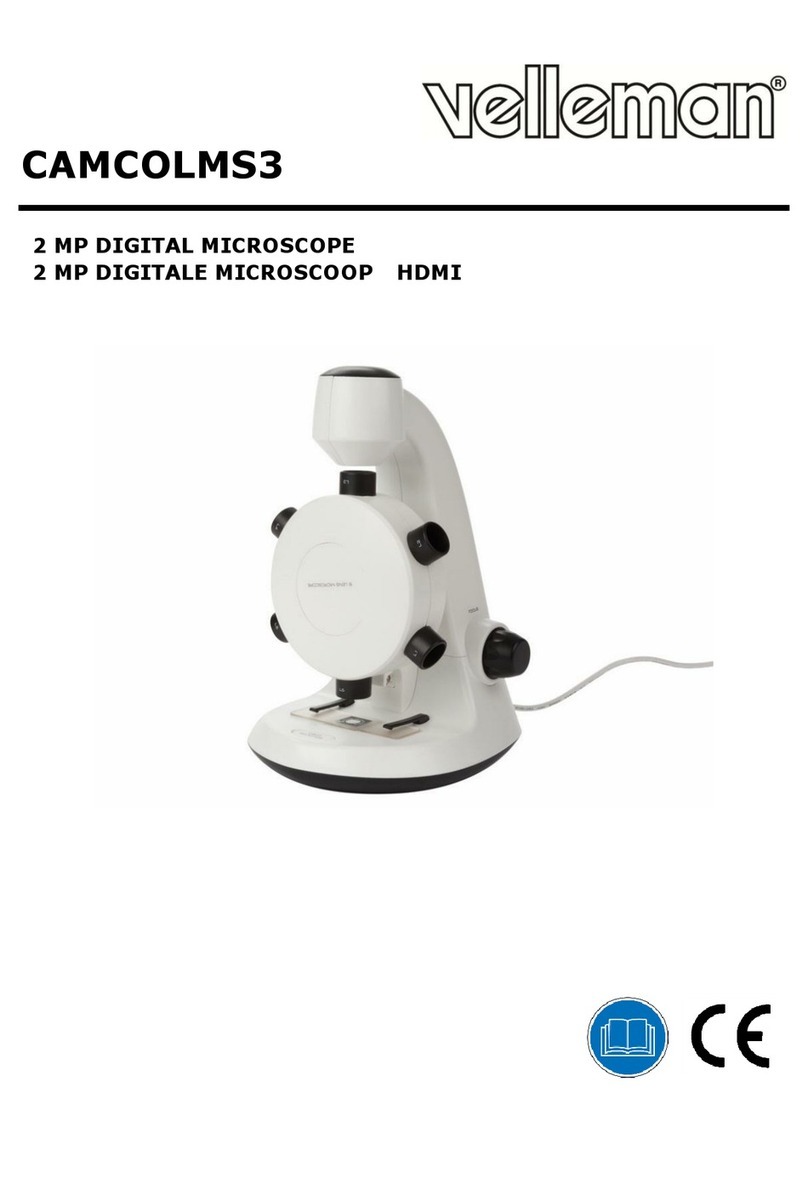 Velleman CAMCOLMS3 User manual