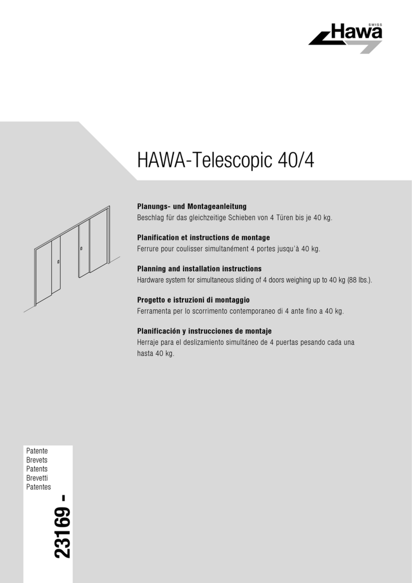 hawa Telescopic 40/4 Technical manual