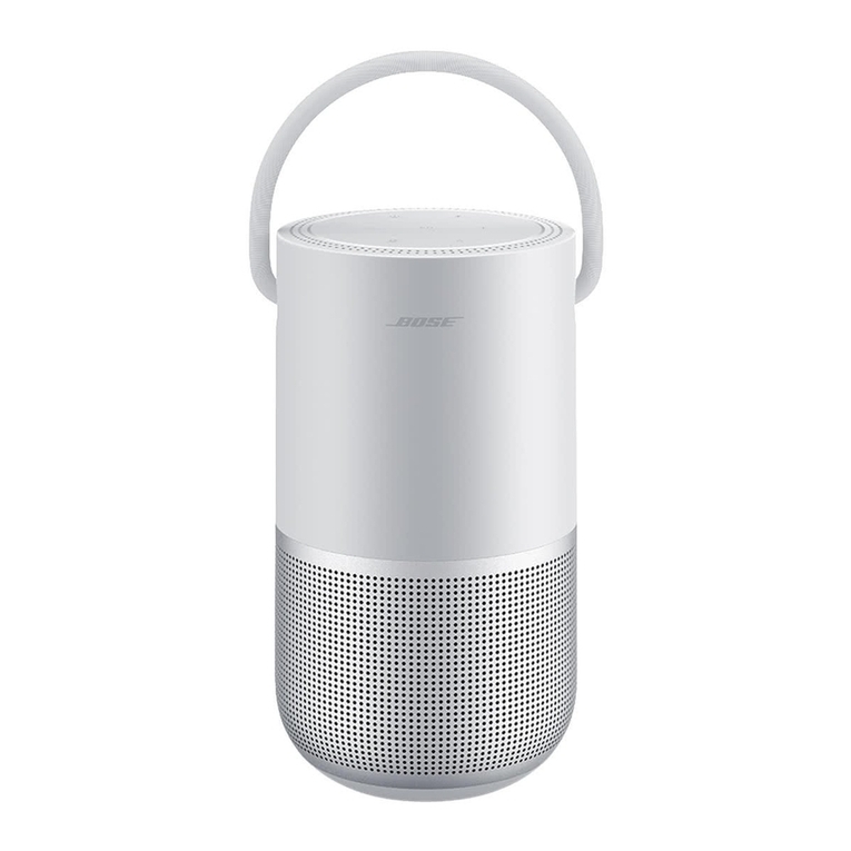 Bose PORTABLE HOME SPEAKER User manual