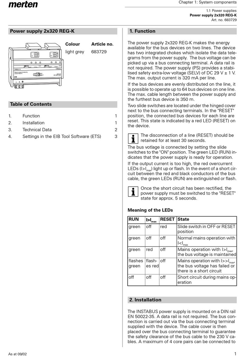 merten 683729 quick start guide