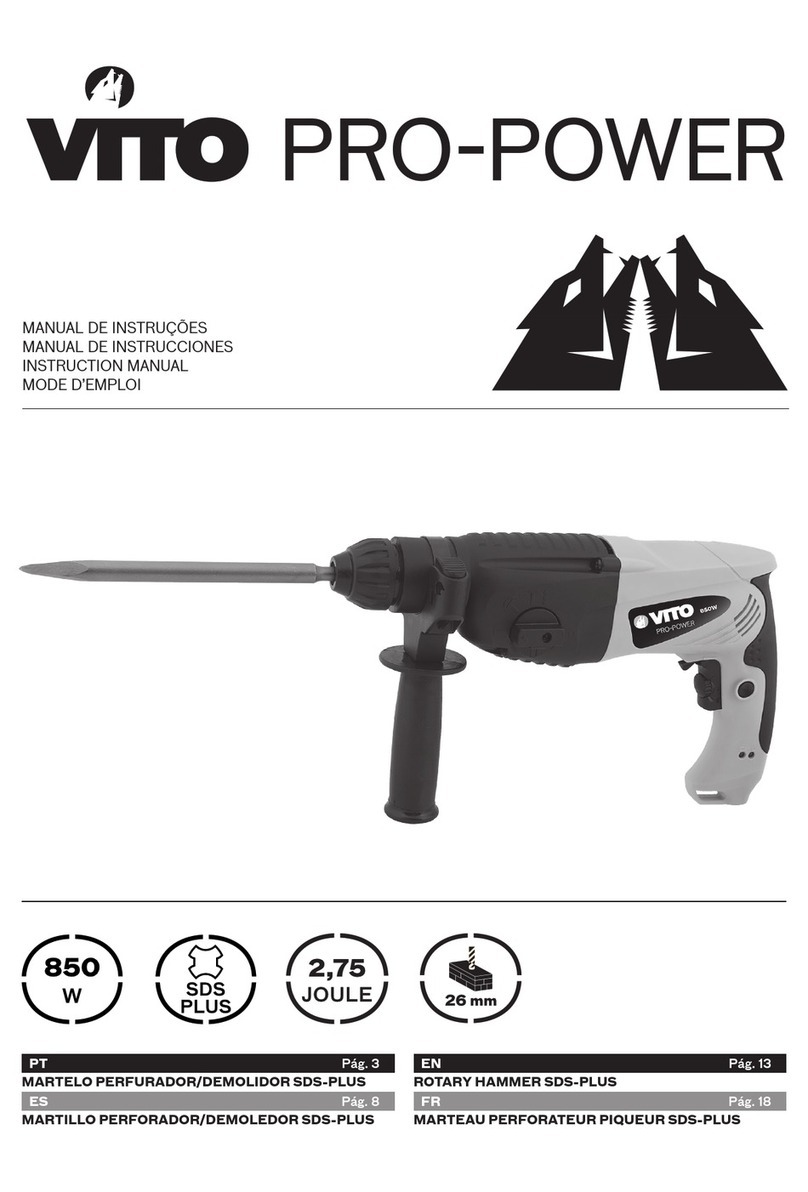 VITO Pro-Power VIMP850 User manual