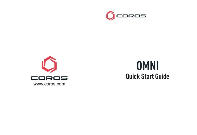 Coros OMNI quick start guide