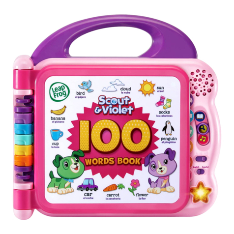 LeapFrog Scout & Violet 100 Words Book Parents' guide