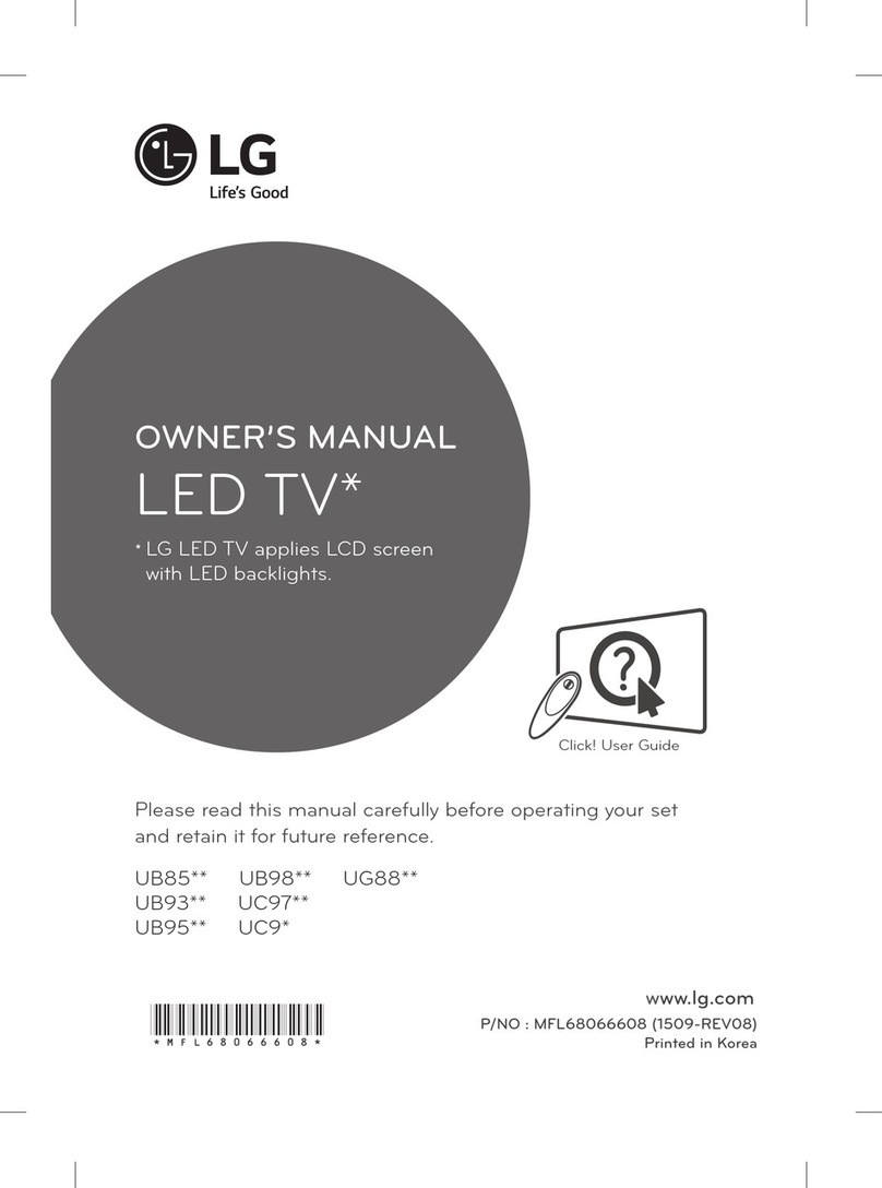 LG UB98 Series User manual