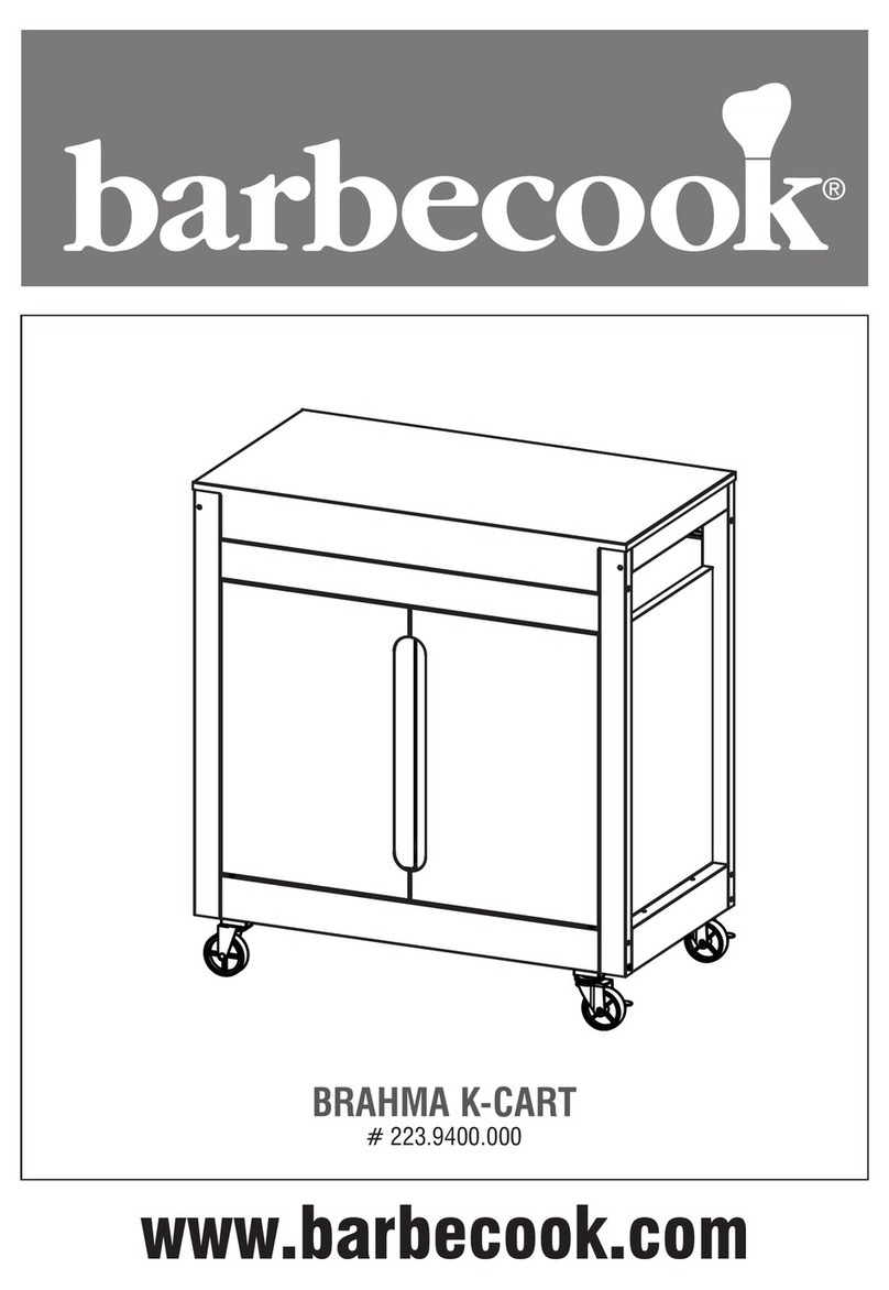 Barbecook BRAHMA K-CART manual