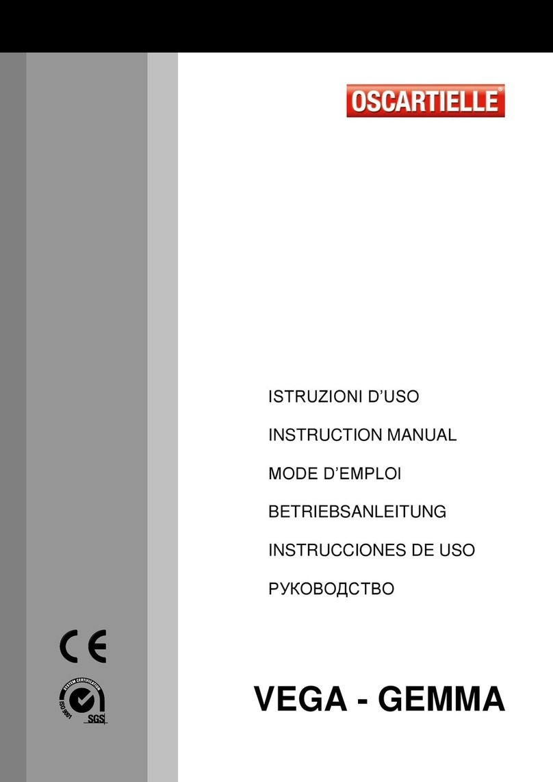 Oscartielle VEGA 109 instruction manual