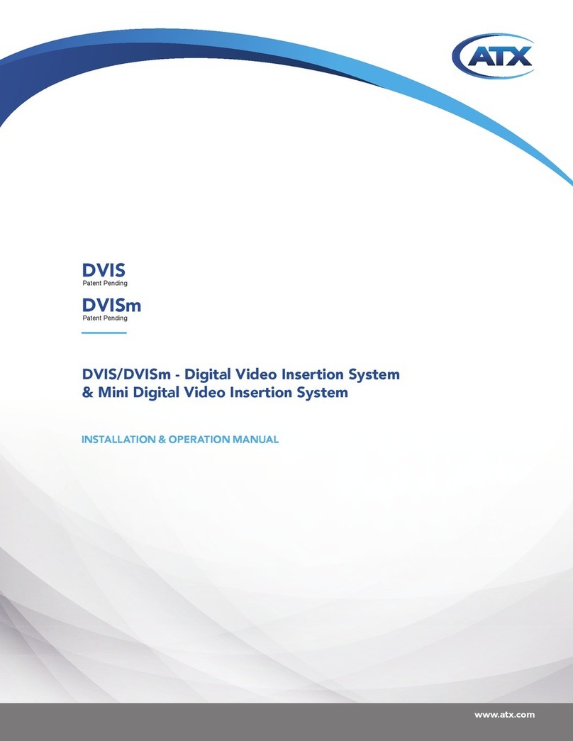 ATX DVIS Installation & operation manual
