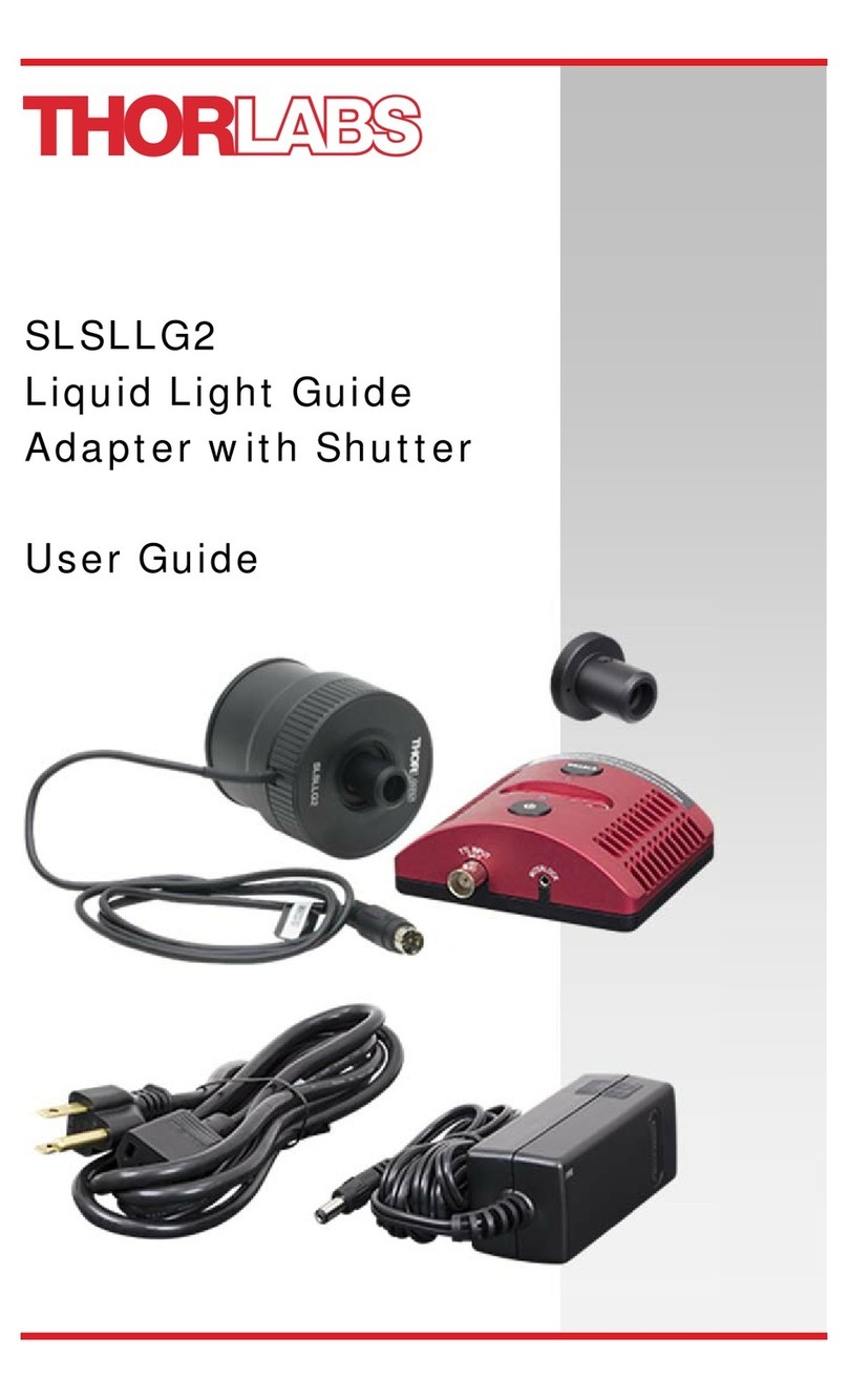 THORLABS SLSLLG2 user guide