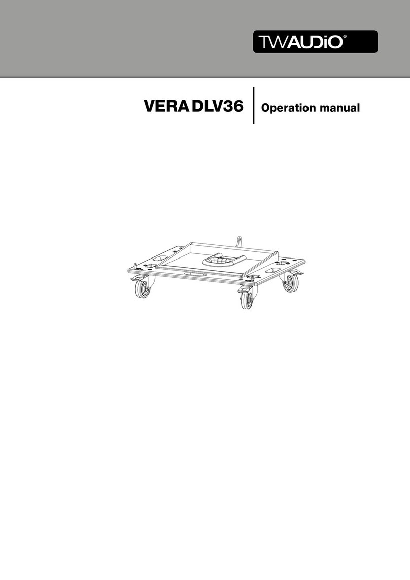 TW Audio VERADLV36 Operation manual