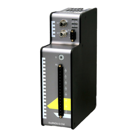 IBA ibaPADU-S-CM manual