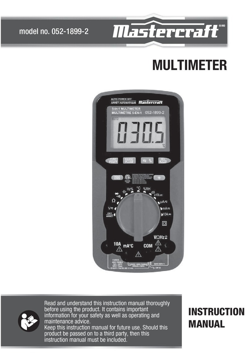 MasterCraft 052-1899-2 instruction manual