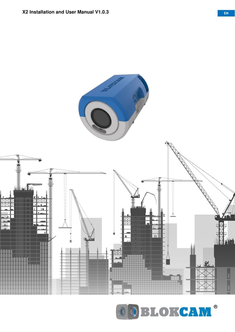 BlokCam X2 Installation and user manual