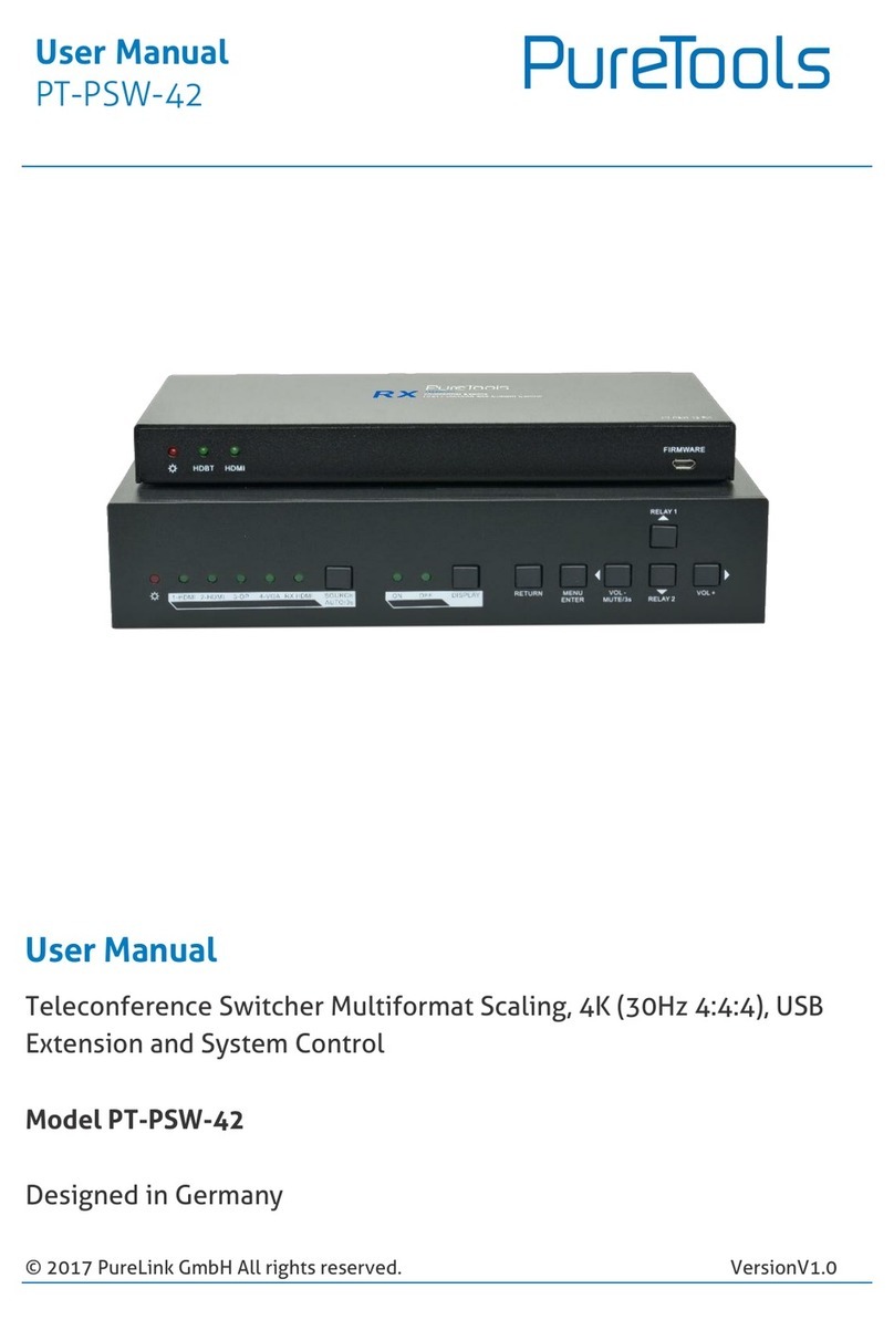 PureTools PT-PSW-42 User manual