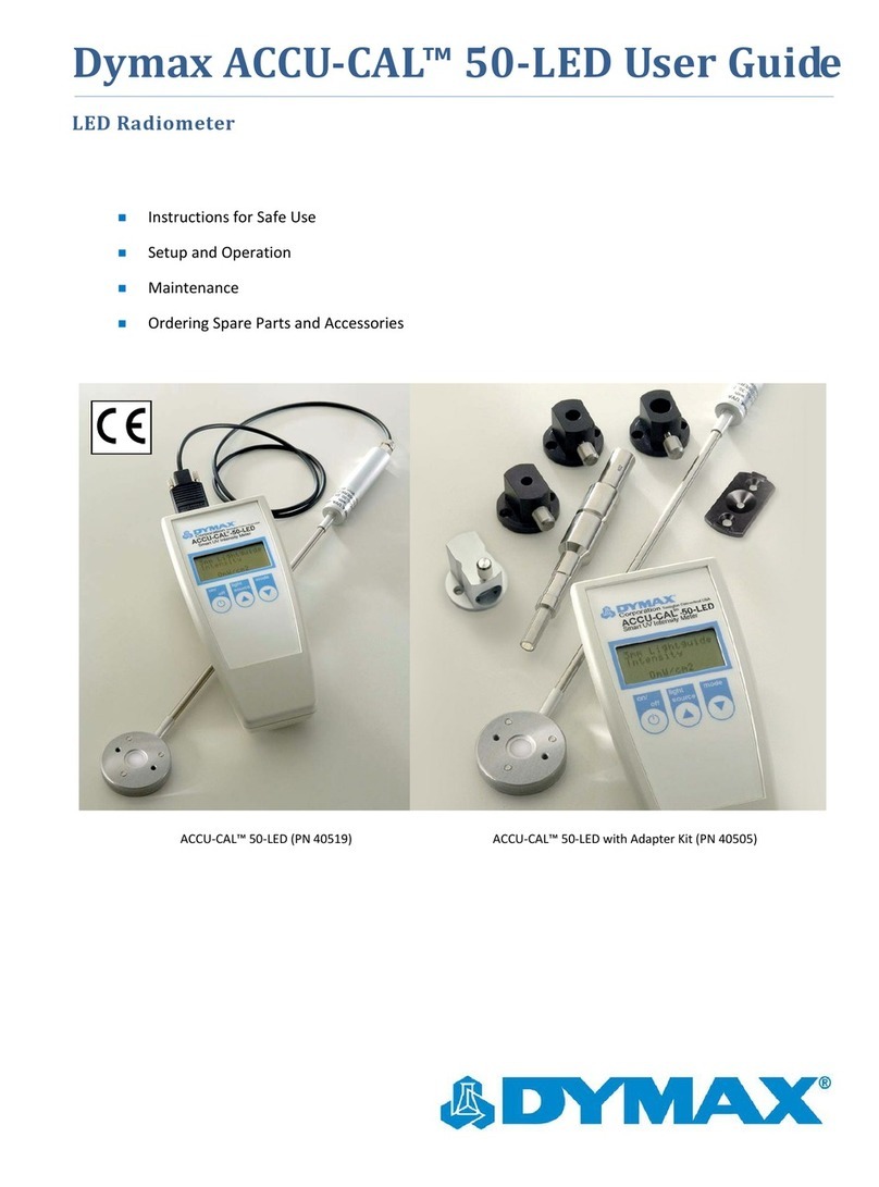 dymax ACCU-CAL 50-LD User manual