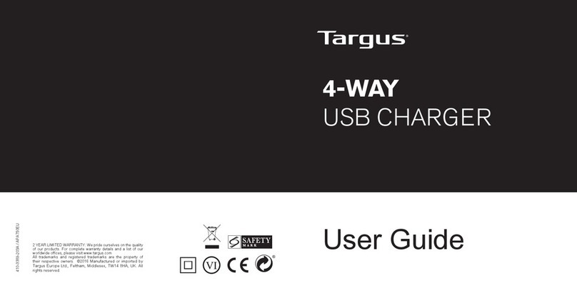 Targus APA750EU User manual