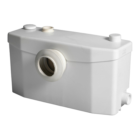 SFA SANIPLUS Installation and maintenance instructions