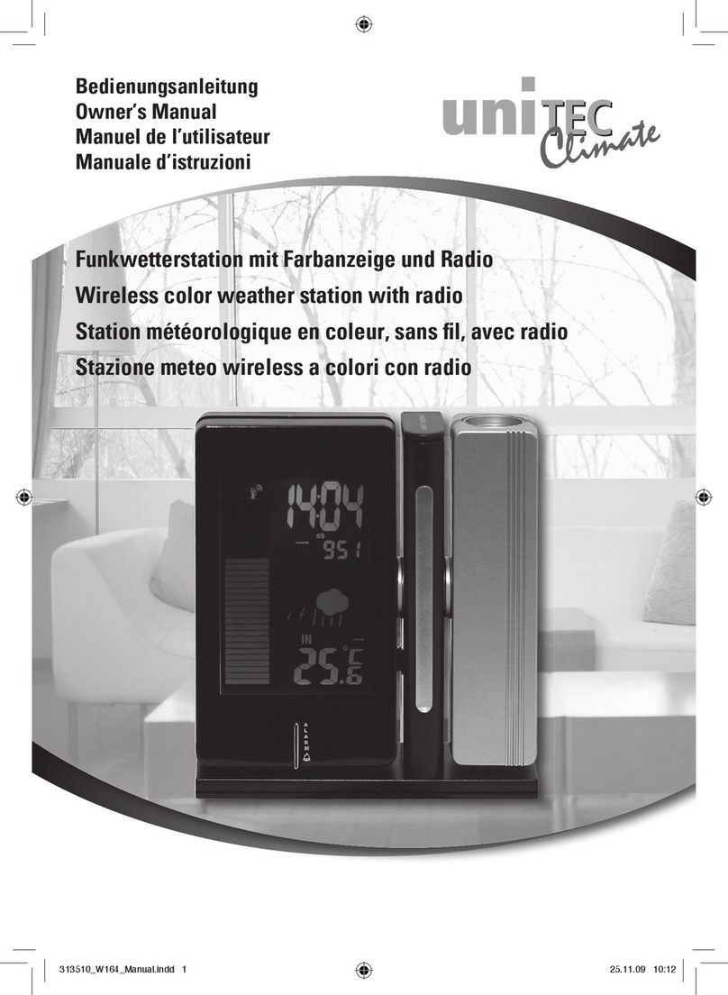 UNITEC Climate W164 owner's manual