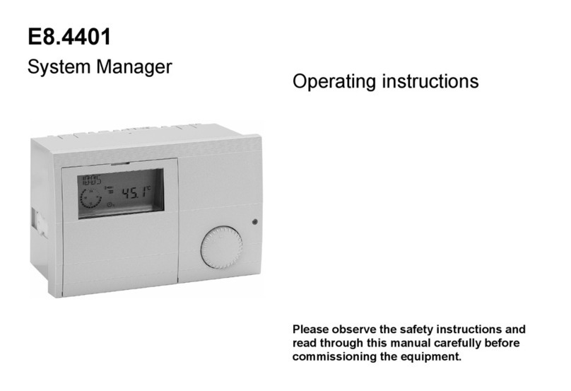 Protherm E8.4401 operating instructions