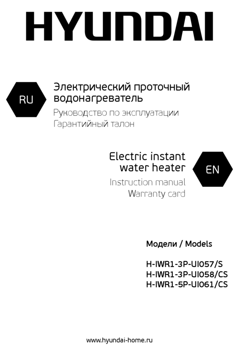 Hyundai H-IWR1-3P-UI057/S Instruction manual & warranty card
