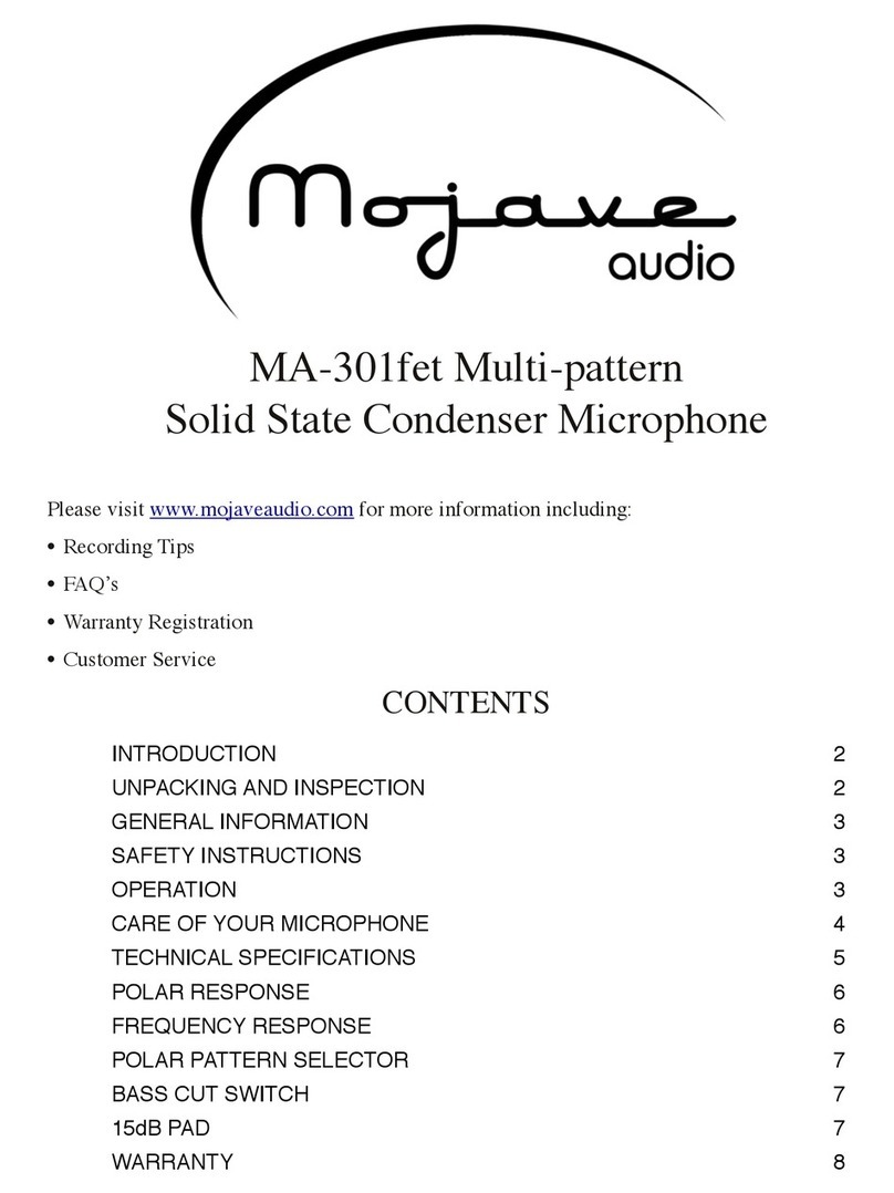 Mojave Audio MA-301fet User manual