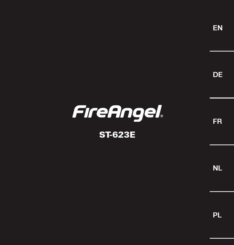 FireAngel THERMOPTEK ST-623E User manual