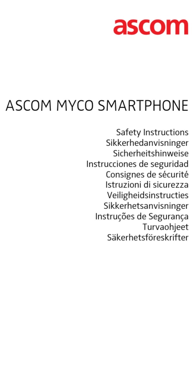 ASCOM Myco Installation instructions