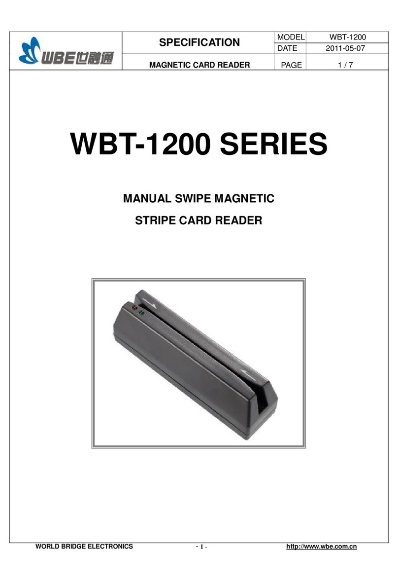 WBE WBT-1200 Series manual