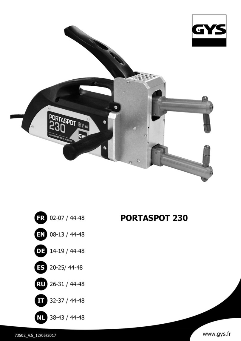 GYS PORTASPOT 230 manual
